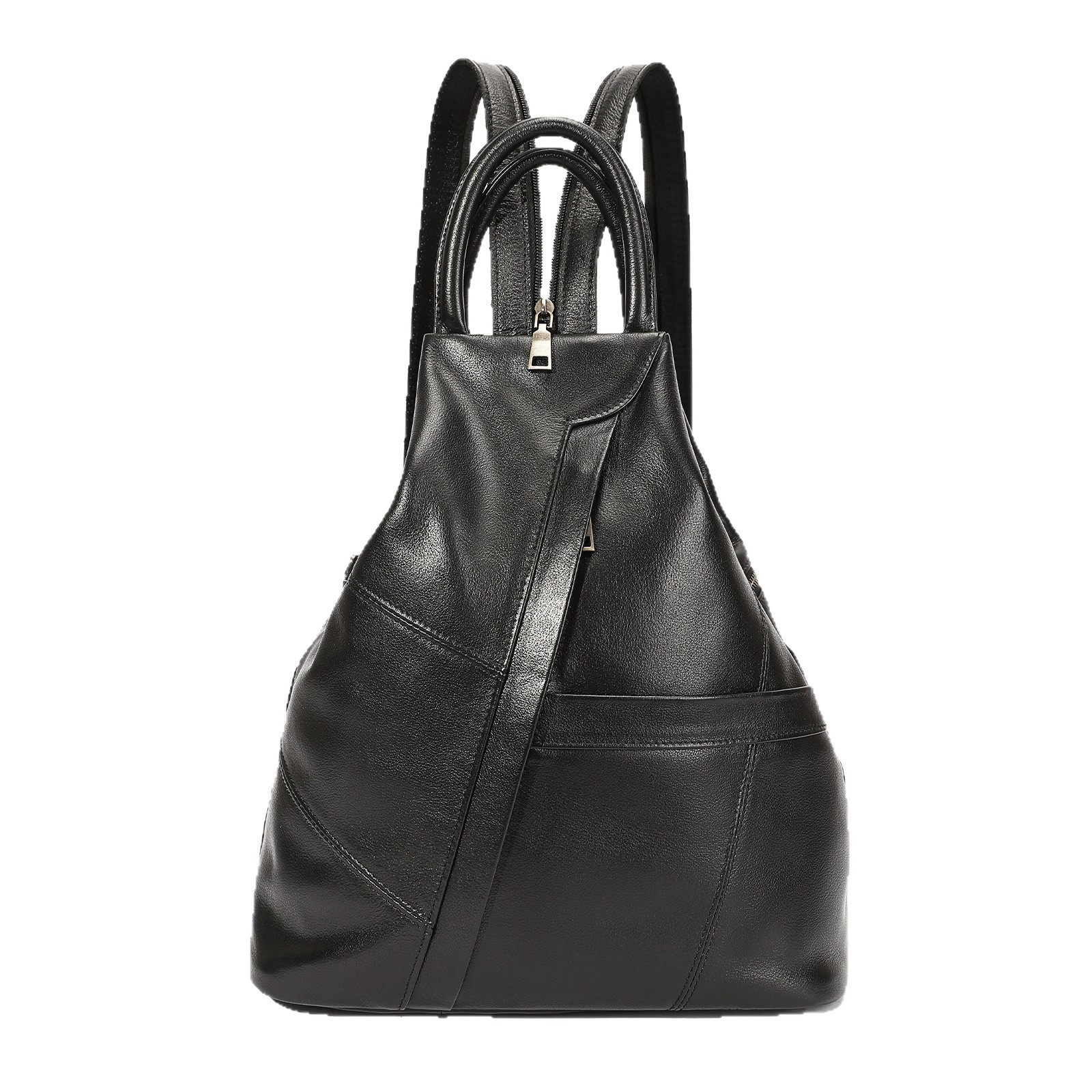 Leather Work Rucksack - Full Grain Leather Backpack for Women