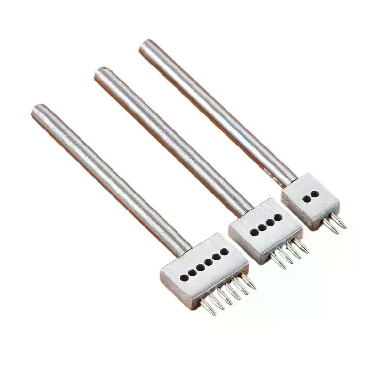 3Pcs Manual Leather Hole Punch - Leatherwork Tools ulasan dan harga