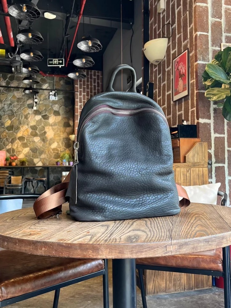 Soft Natural Sheepskin Casual  - Leather Work Bag Men ulasan dan harga