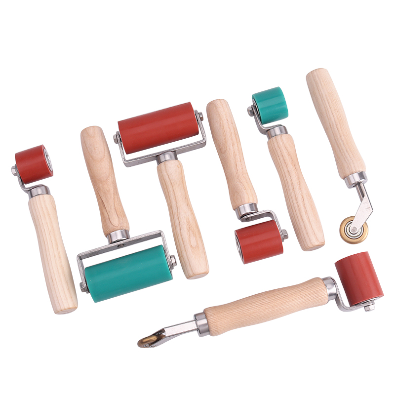 Hand Push Silicone Pressure Ro - Leatherwork Roller ulasan dan harga