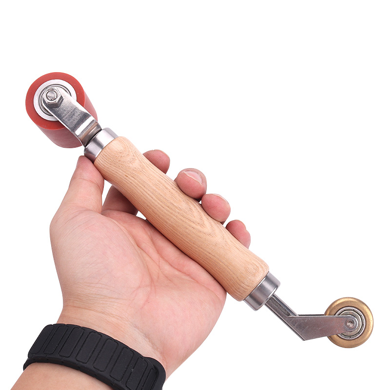 Hand Push Silicone Pressure Ro - Leatherwork Roller ulasan dan harga