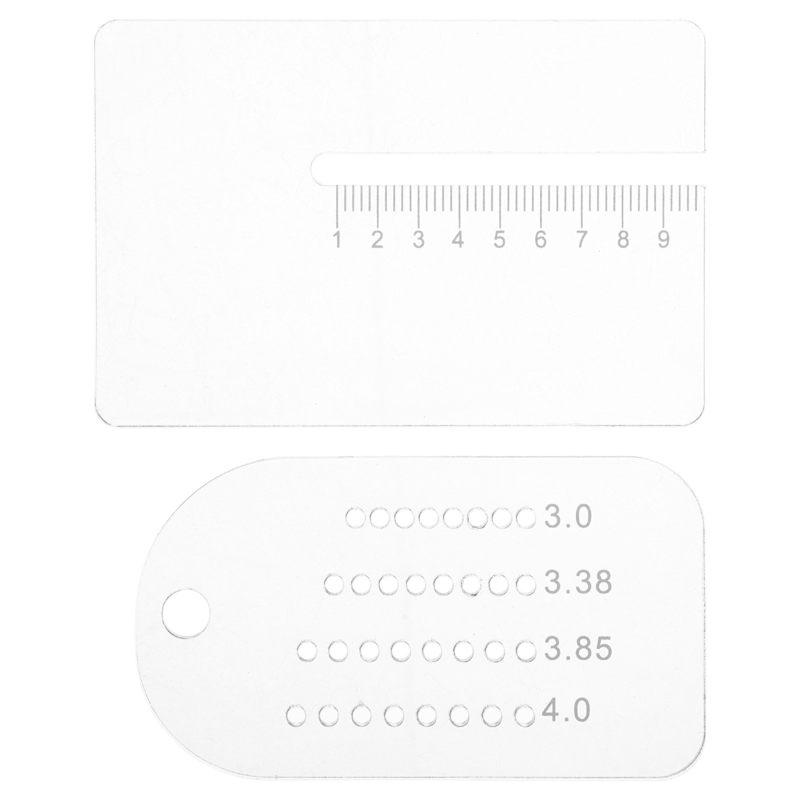 2Pcs Punch Guide Multifunction - Leatherworking Guide ulasan dan harga