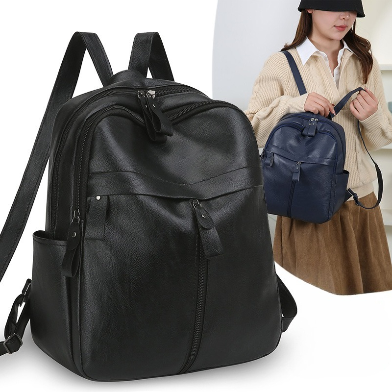 Soft Leather Backpack Large Ca - Leather Work Rucksack ulasan dan harga