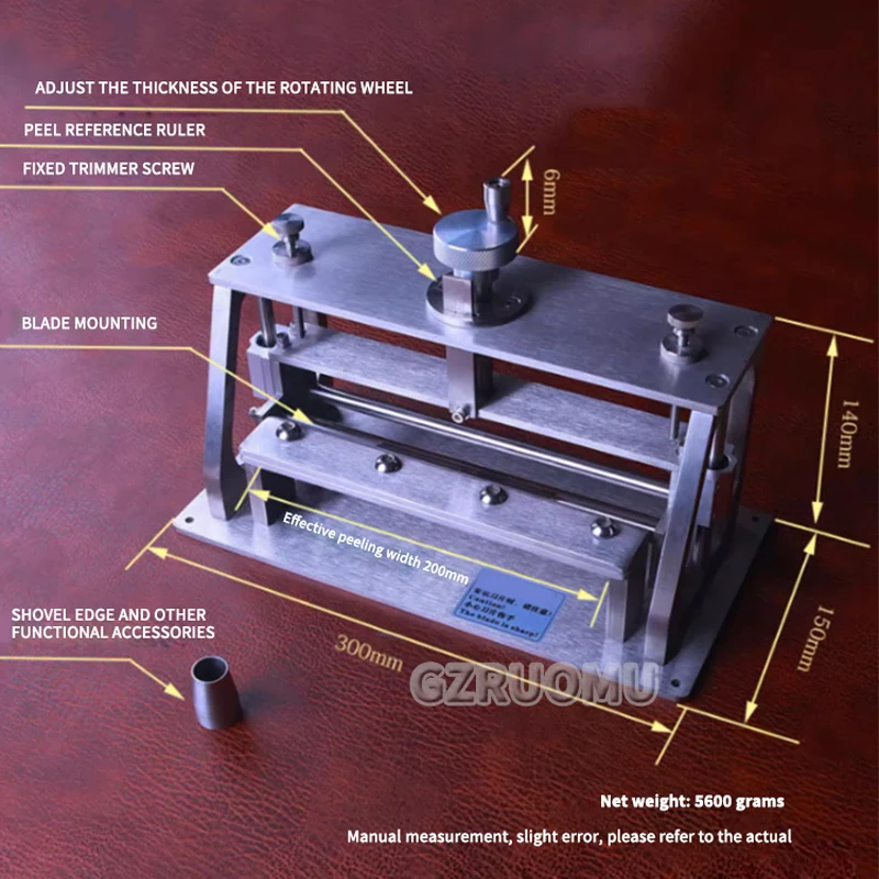 DIY Manual Leather Splitter Ma - Leatherwork Machine ulasan dan harga