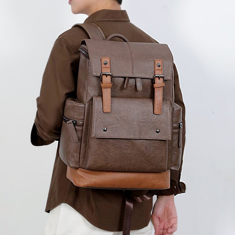 New Vintage Men's Leather Back - Leather Work Bag Men ulasan dan harga