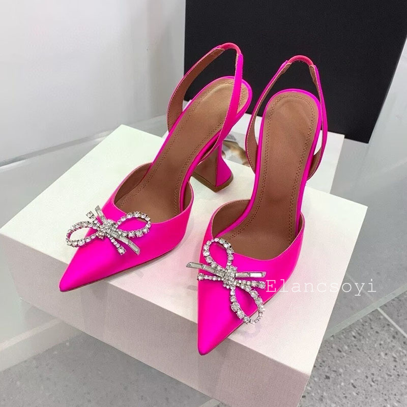 Pointed Toe High Heels Women P - Leather Work Heels ulasan dan harga
