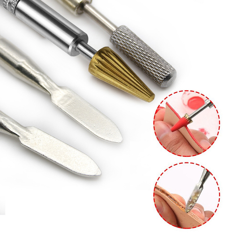 Leather Dual Head Edge Oil Glu - Leatherwork Roller ulasan dan harga