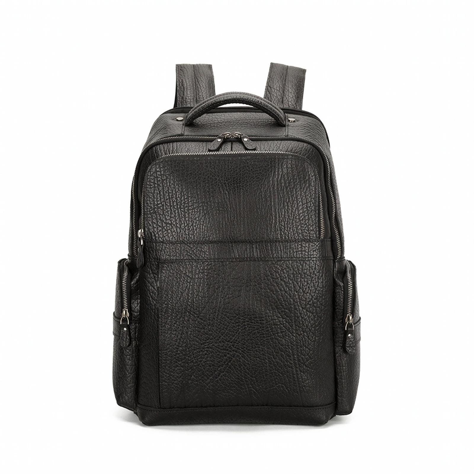 Cowhide Leather Travel Rucksac - Leather Work Rucksack ulasan dan harga