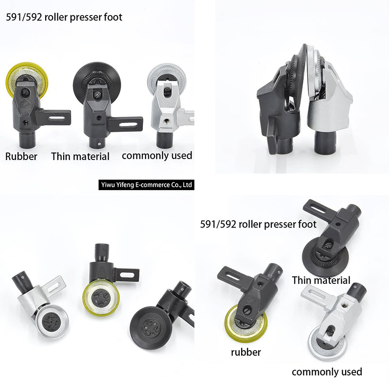 591/592 Roller Presser Foot fo - Leatherwork Roller ulasan dan harga