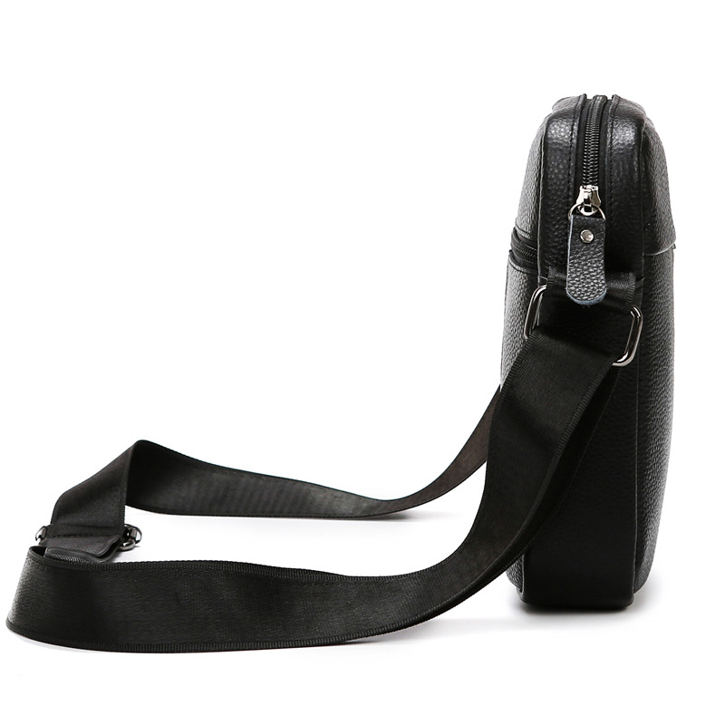 Men's Business Leather Shoulde - Leather Work Bag Men ulasan dan harga