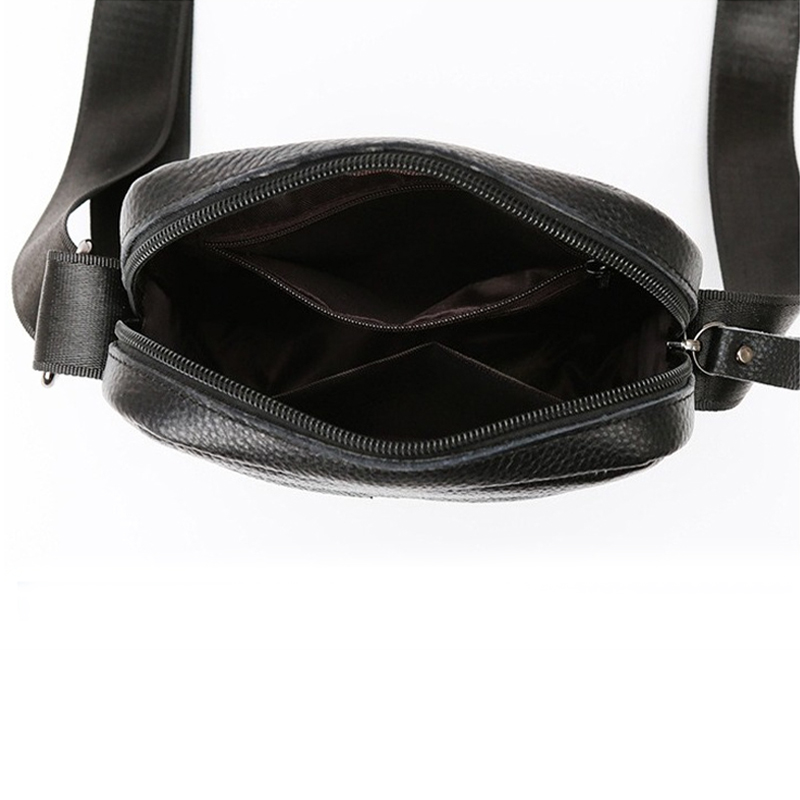 Men's Business Leather Shoulde - Leather Work Bag Men ulasan dan harga