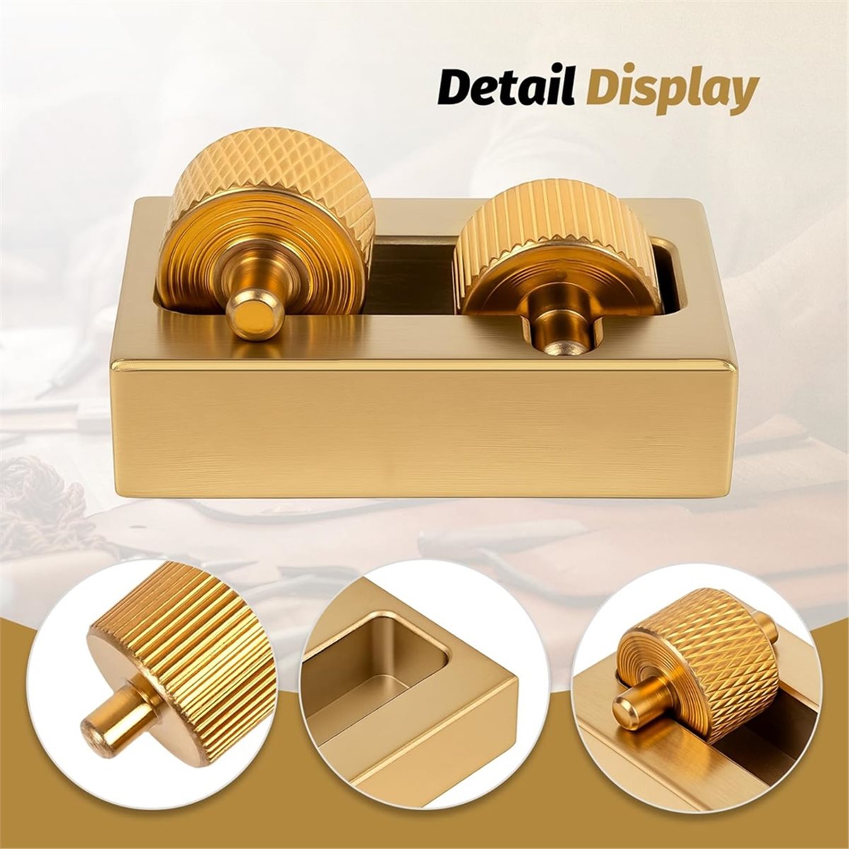 Leather Edge Roller Oil Painti - Leatherwork Roller ulasan dan harga