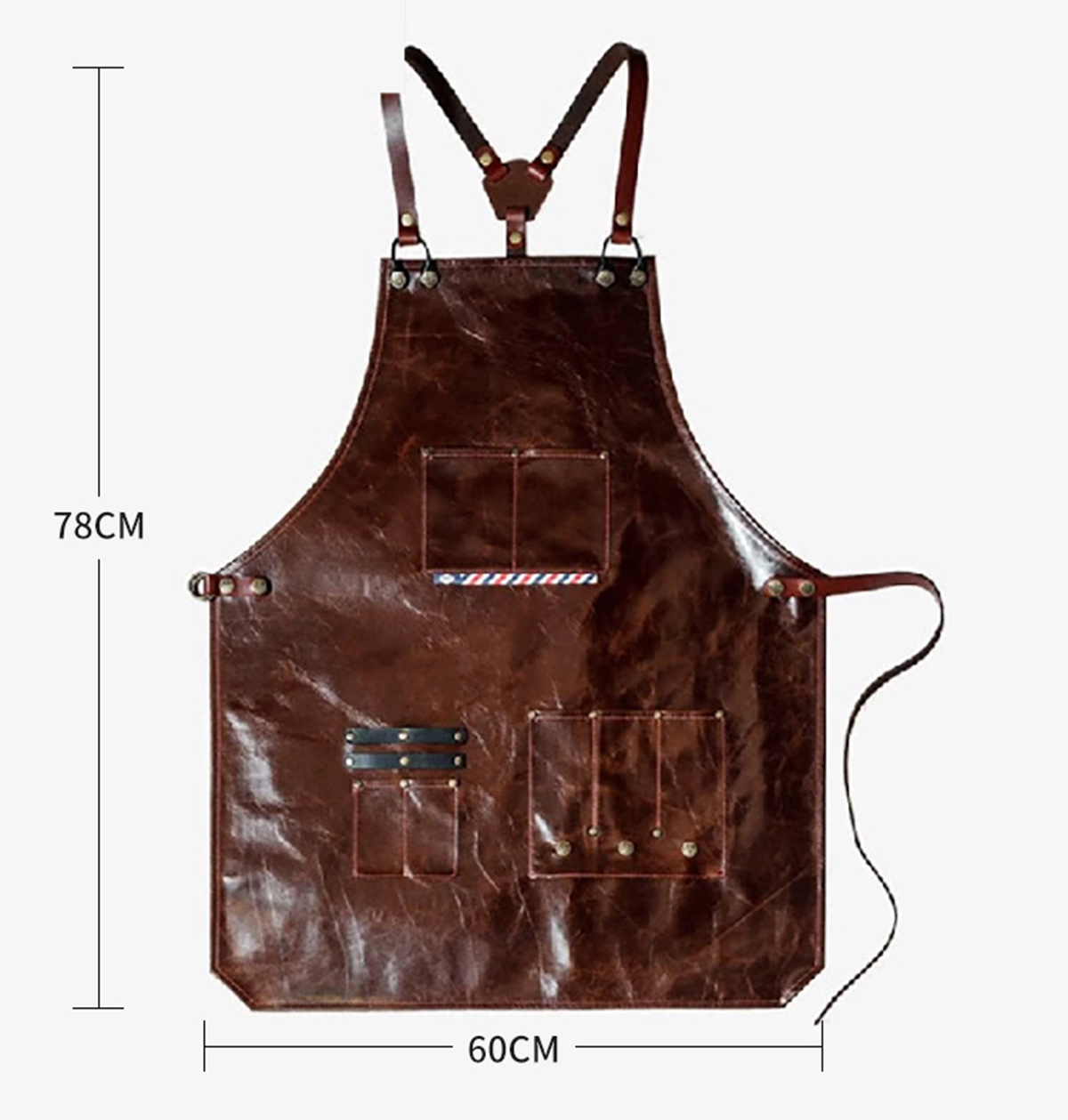 Men's Leather Work Apron with  - Leather Work Organiser ulasan dan harga