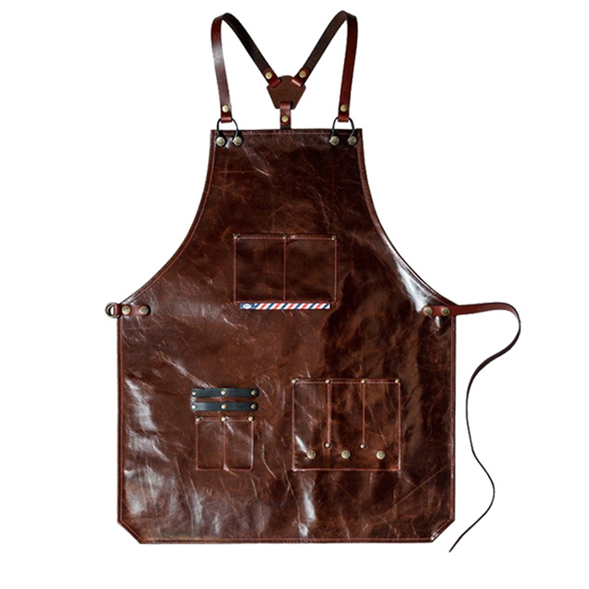 Men's Leather Work Apron with  - Leather Work Organiser ulasan dan harga
