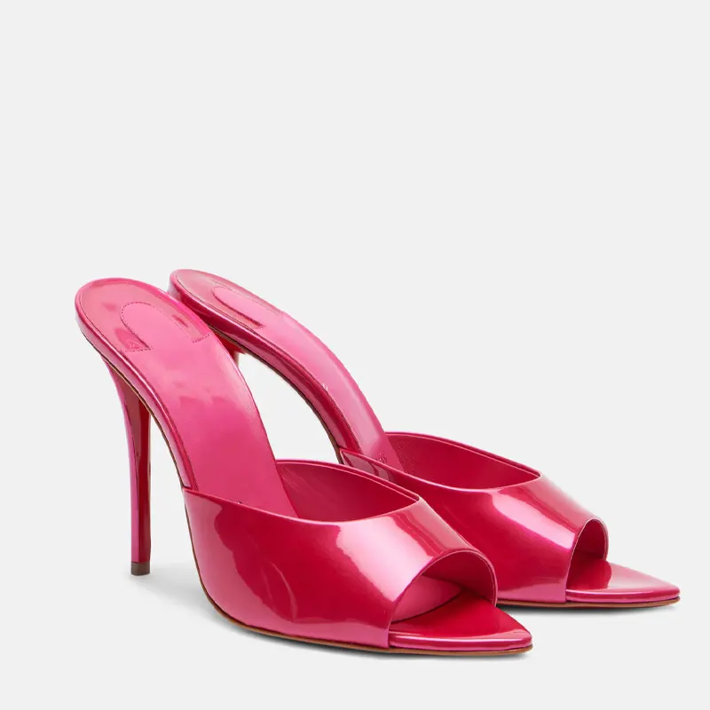 Shoes for Women New Pointed Op - Leather Work Heels ulasan dan harga