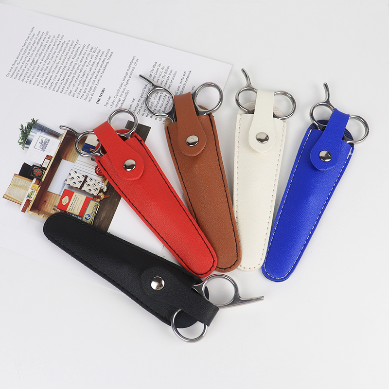 Salon hair scissors protective - Leatherwork Tools ulasan dan harga