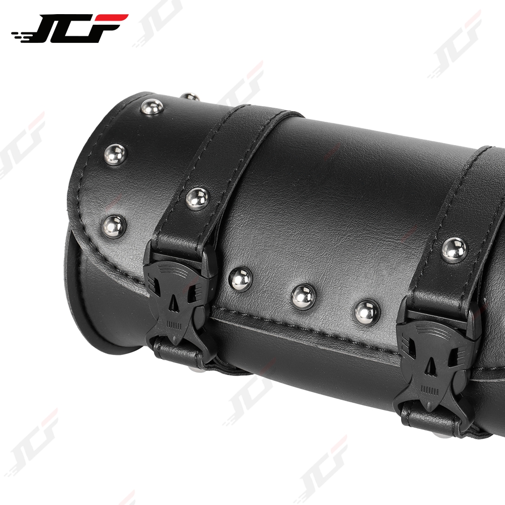 Motorcycle Bags Black Pu Leath - Leatherwork Roller ulasan dan harga
