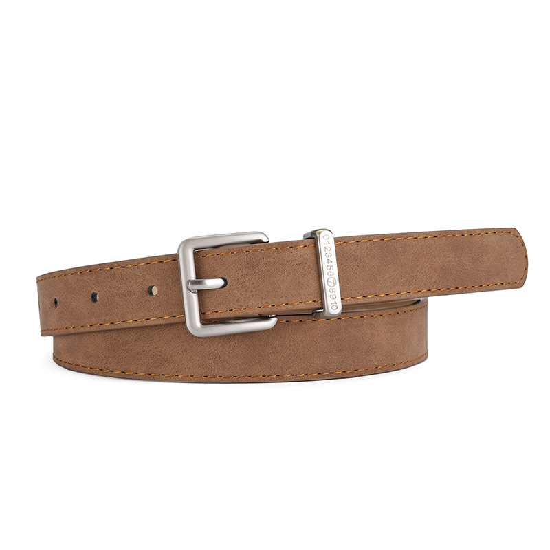 Women's Belt Fashion Pin Buckl - Leather Work Jeans ulasan dan harga