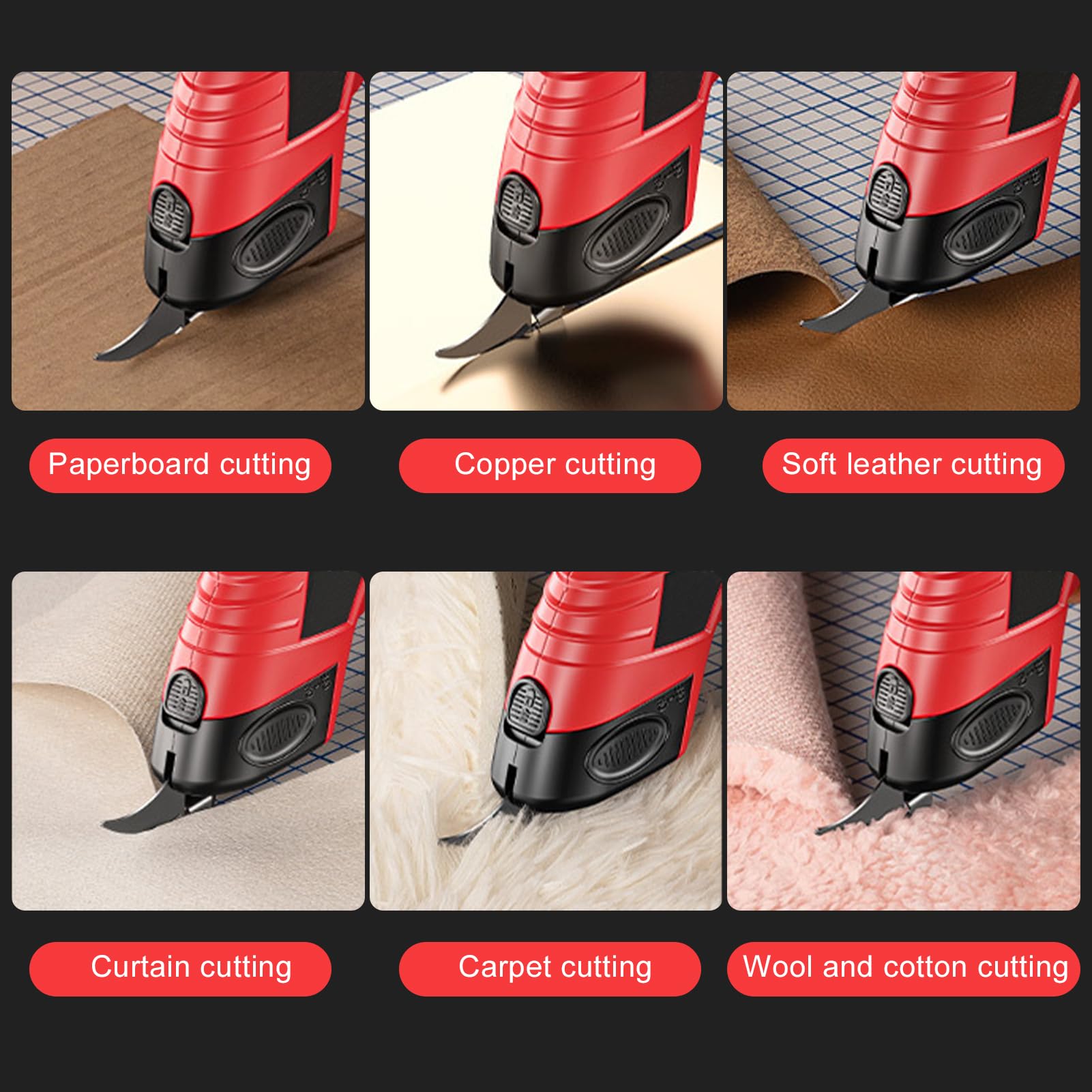 Cordless Electric Scissors Cut - Leatherwork Machine ulasan dan harga