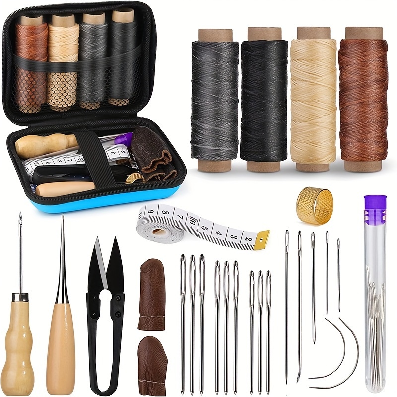 Leather Sewing Kit, Leather Re - Upholstery Leather Work ulasan dan harga