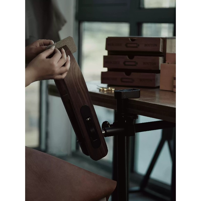 Wood Leather Sewing Clamp Stan - Leatherwork Tools ulasan dan harga