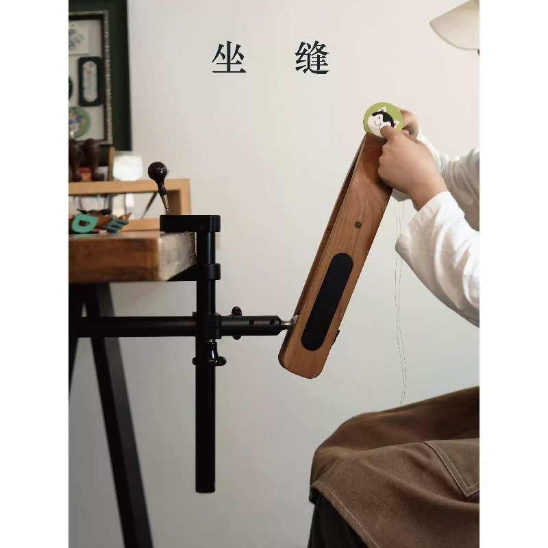 Wood Leather Sewing Clamp Stan - Leatherwork Tools ulasan dan harga