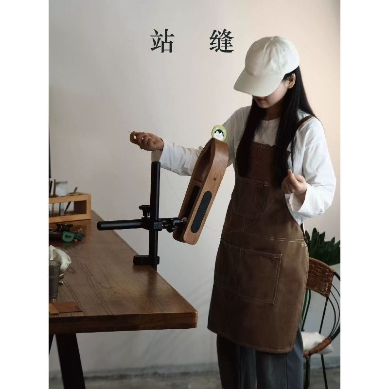 Wood Leather Sewing Clamp Stan - Leatherwork Tools ulasan dan harga