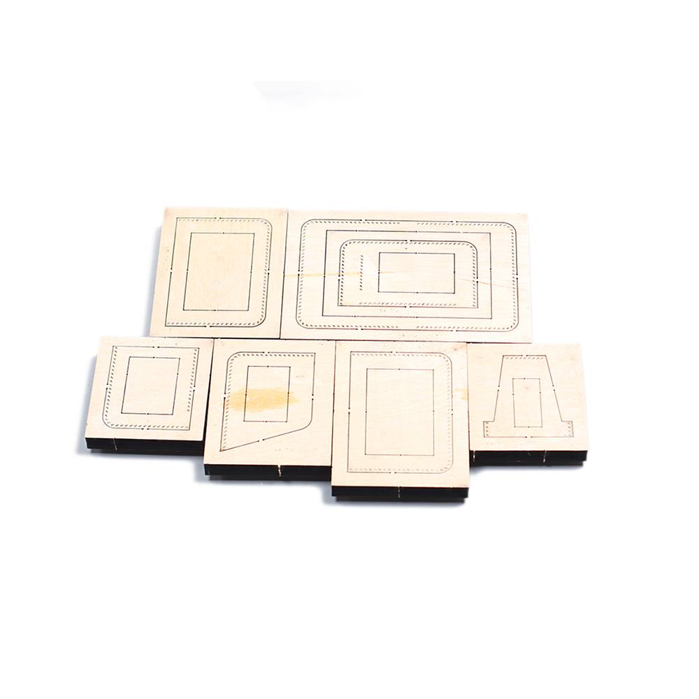 DIY leather craft simple card  - Leatherwork Machine ulasan dan harga