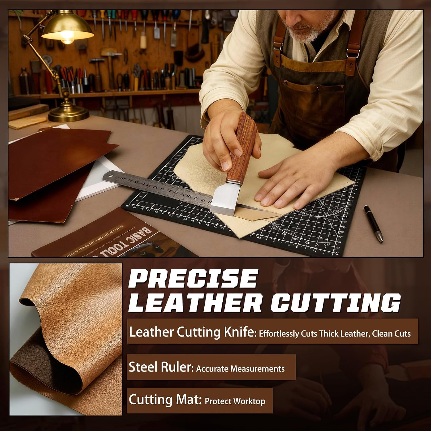 Leather Working Kit, Leather W - Leatherwork Tools ulasan dan harga
