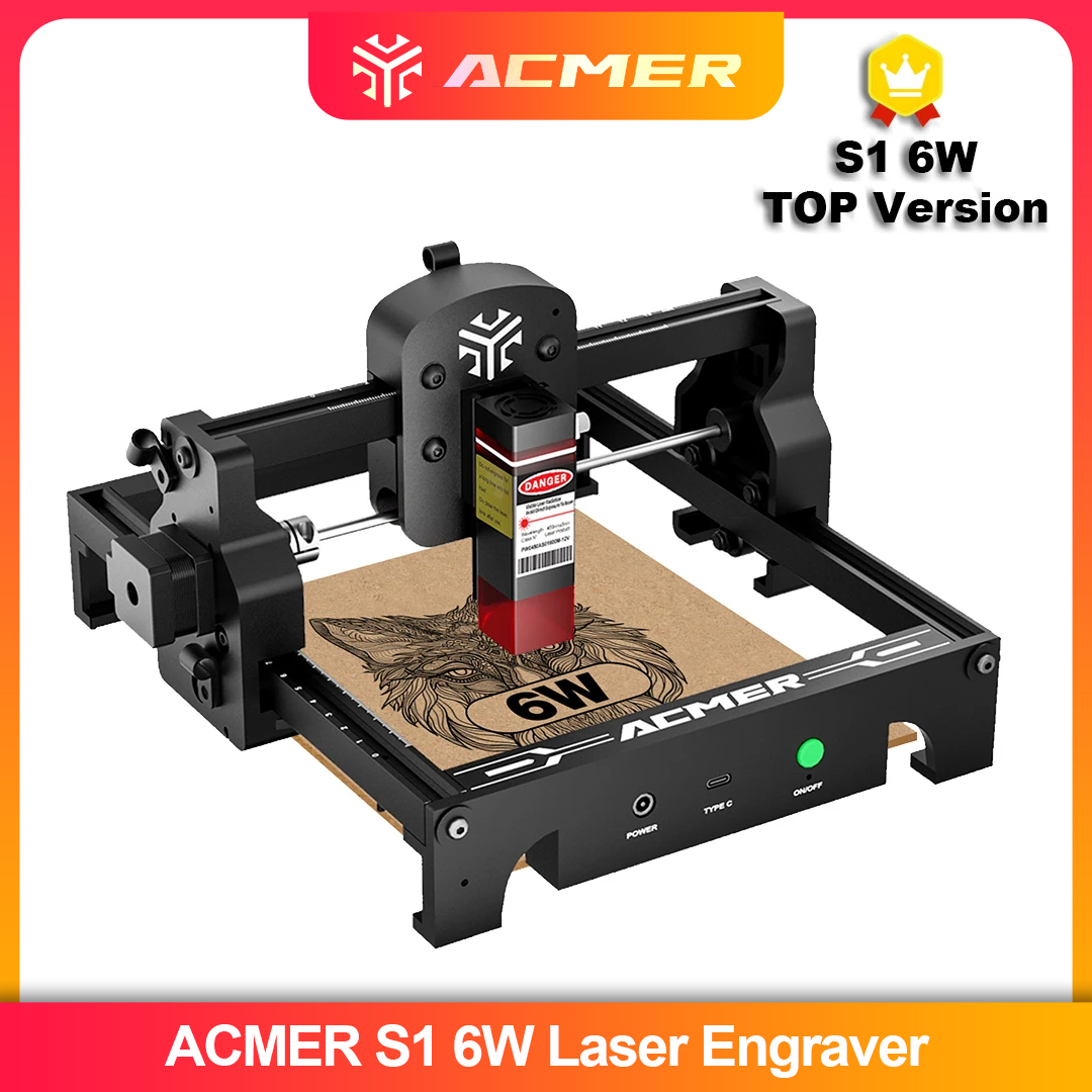 ACMER S1 2.5/3.5/6W Laser Engr - Leatherwork Machine ulasan dan harga