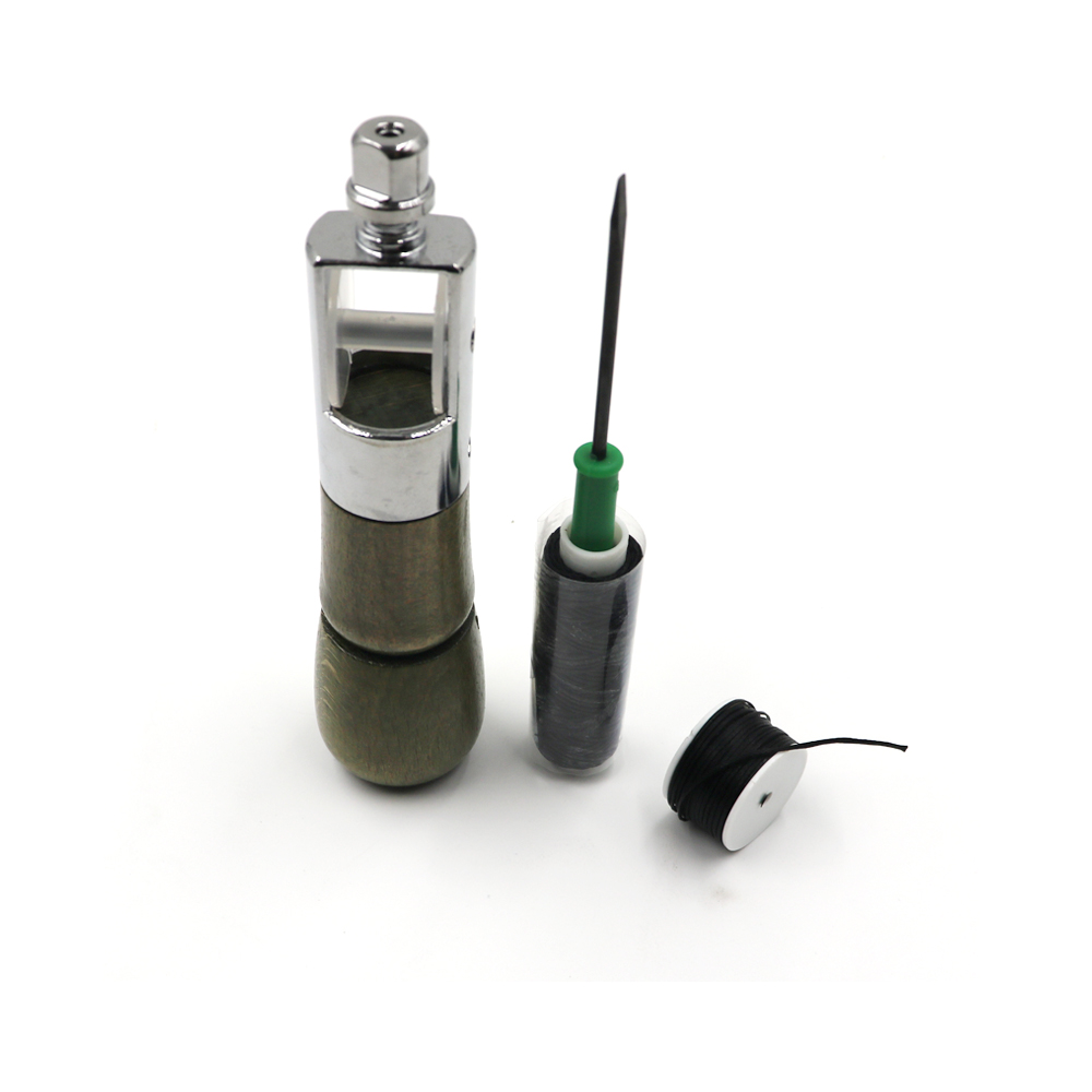 Leather Sewing Awl Thread Kit  - Leatherwork Machine ulasan dan harga