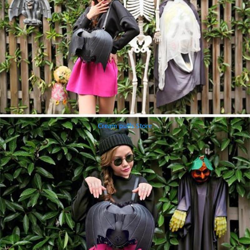 50LE Functional Bat Wing Lace  - Leather Work Rucksack ulasan dan harga
