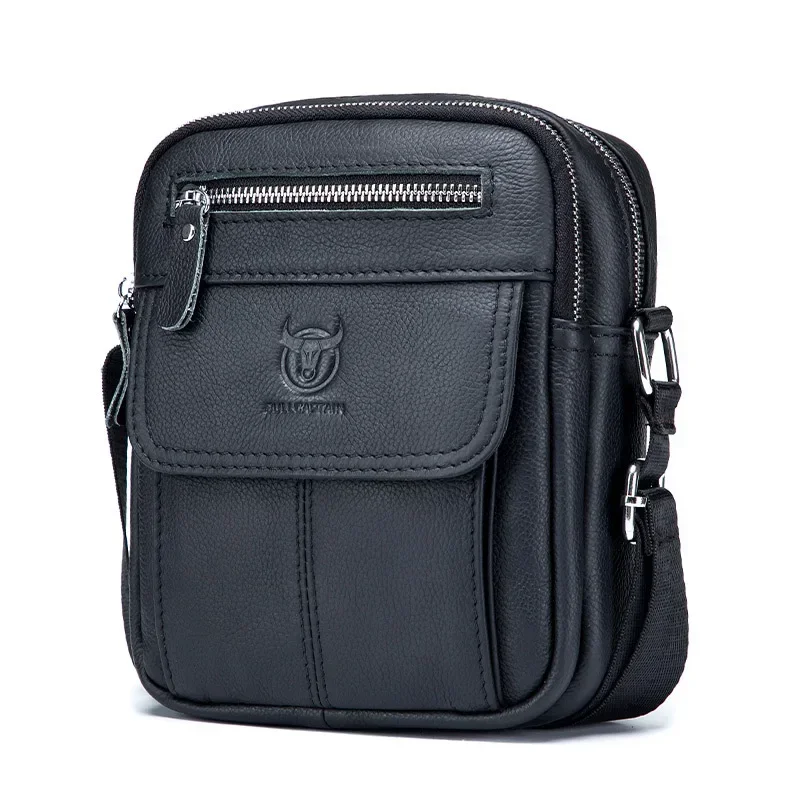 Bullcaptain Casual Men's Shoul - Leather Work Bag Men ulasan dan harga