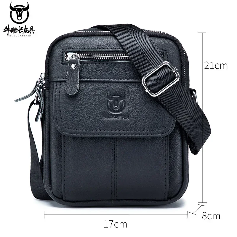 Bullcaptain Casual Men's Shoul - Leather Work Bag Men ulasan dan harga